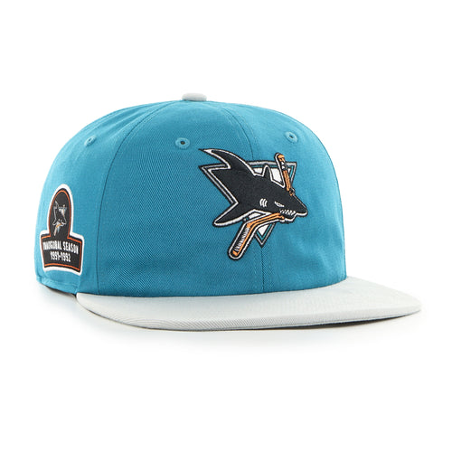 OLD TIME HOCKEY SAN JOSE SHARKS VINTAGE DEBUT '47 CAPTAIN RL RELAXED FIT