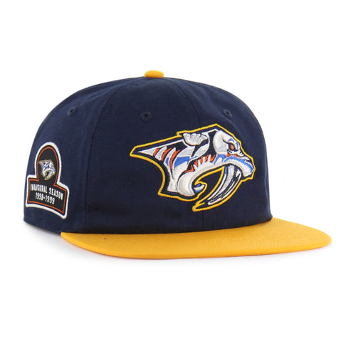 OLD TIME HOCKEY NASHVILLE PREDATORS VINTAGE DEBUT '47 CAPTAIN RL RELAXED FIT