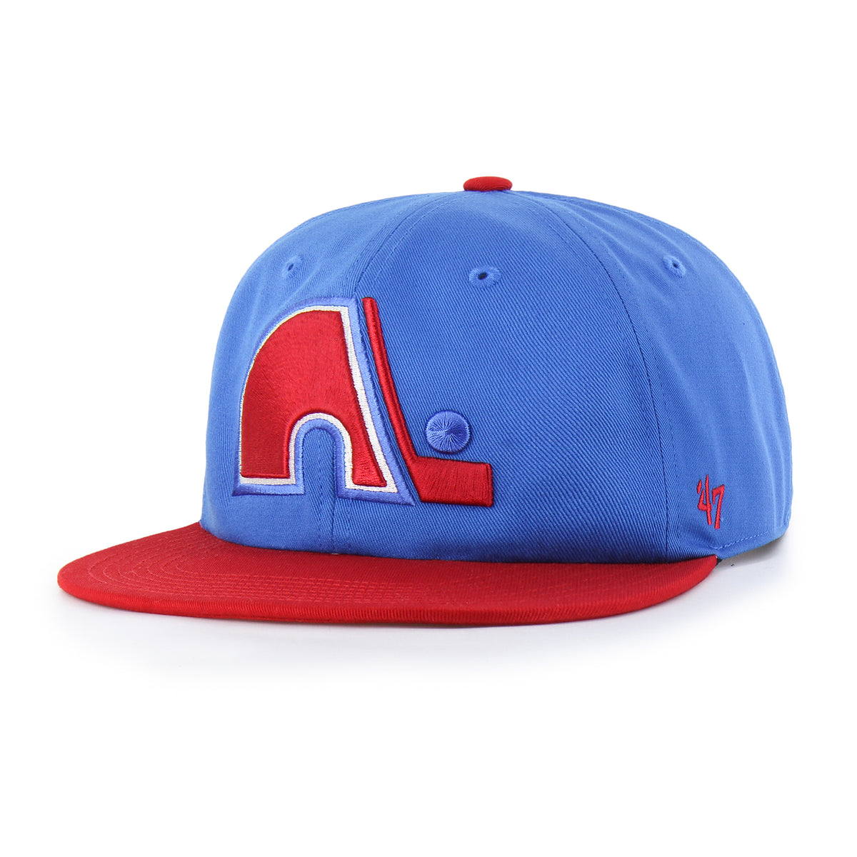 OLD TIME HOCKEY QUEBEC NORDIQUES VINTAGE DEBUT '47 CAPTAIN RL RELAXED FIT