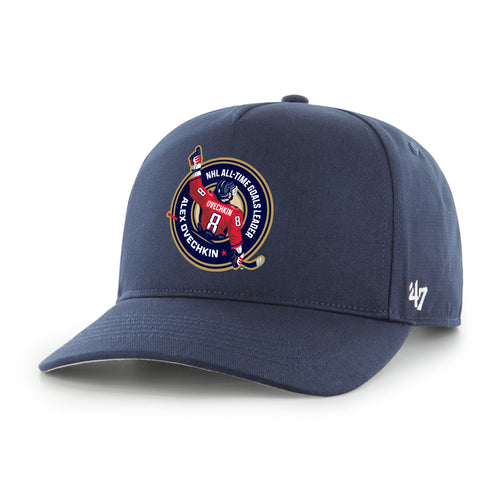 WASHINGTON CAPITALS ALEX OVECHKIN NHL ALL TIME GOALS LEADER '47 HITCH
