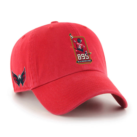 WASHINGTON CAPITALS ALEX OVECHKIN NHL ALL TIME GOALS LEADER TRIPLE HIT '47 CLEAN UP