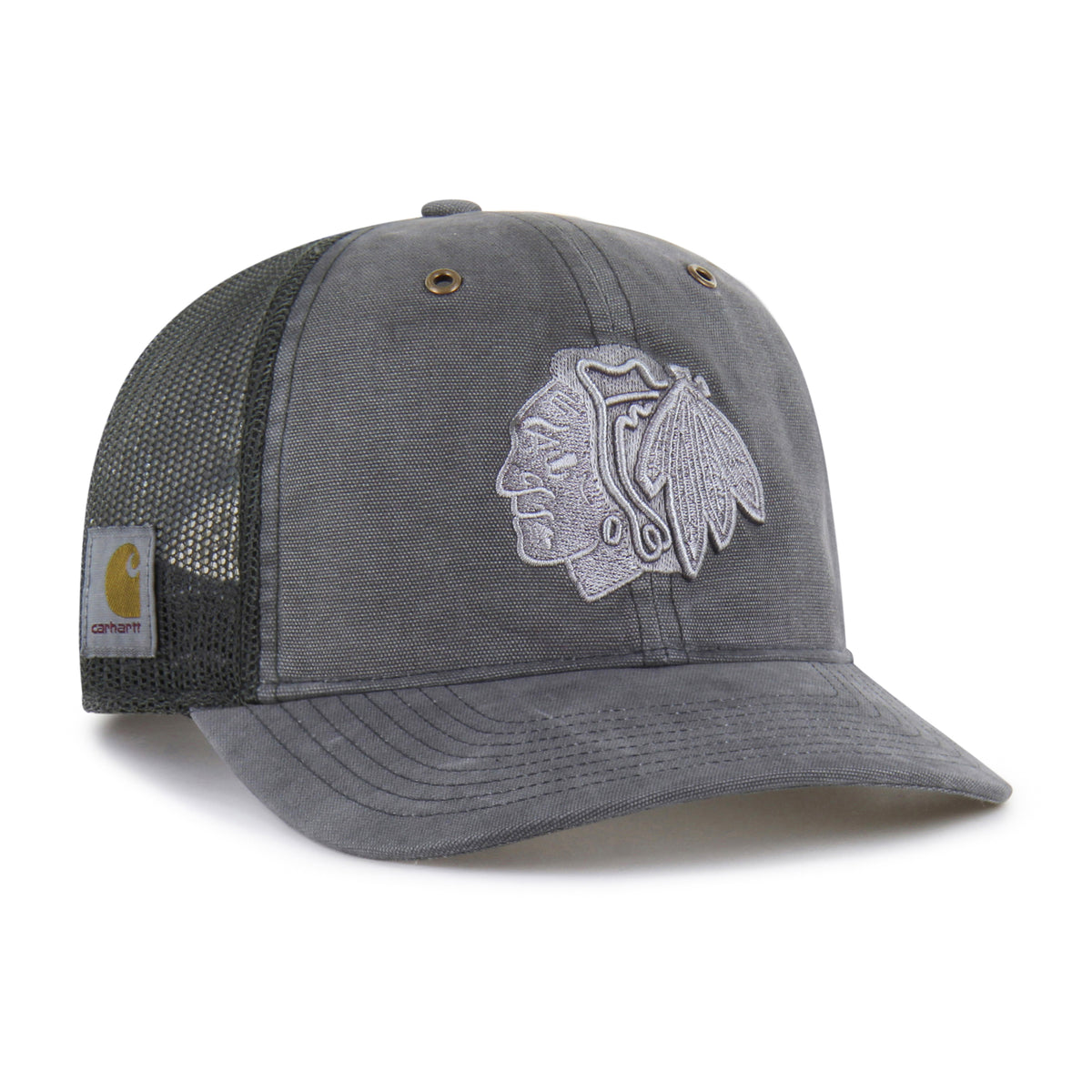 CHICAGO BLACKHAWKS CARHARTT DYED '47 TRUCKER RF RELAXED FIT