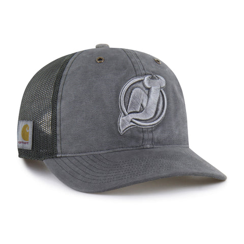 NEW JERSEY DEVILS CARHARTT DYED '47 TRUCKER RF RELAXED FIT