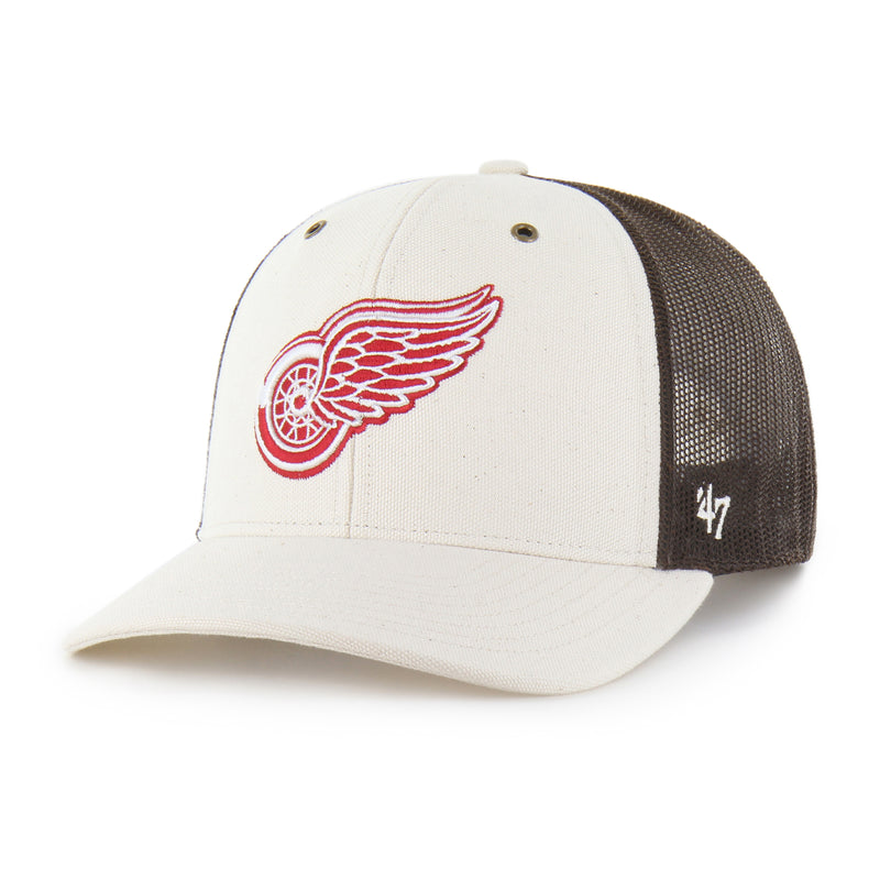 Detroit Red Wings Carhartt Undyed '47 Trucker