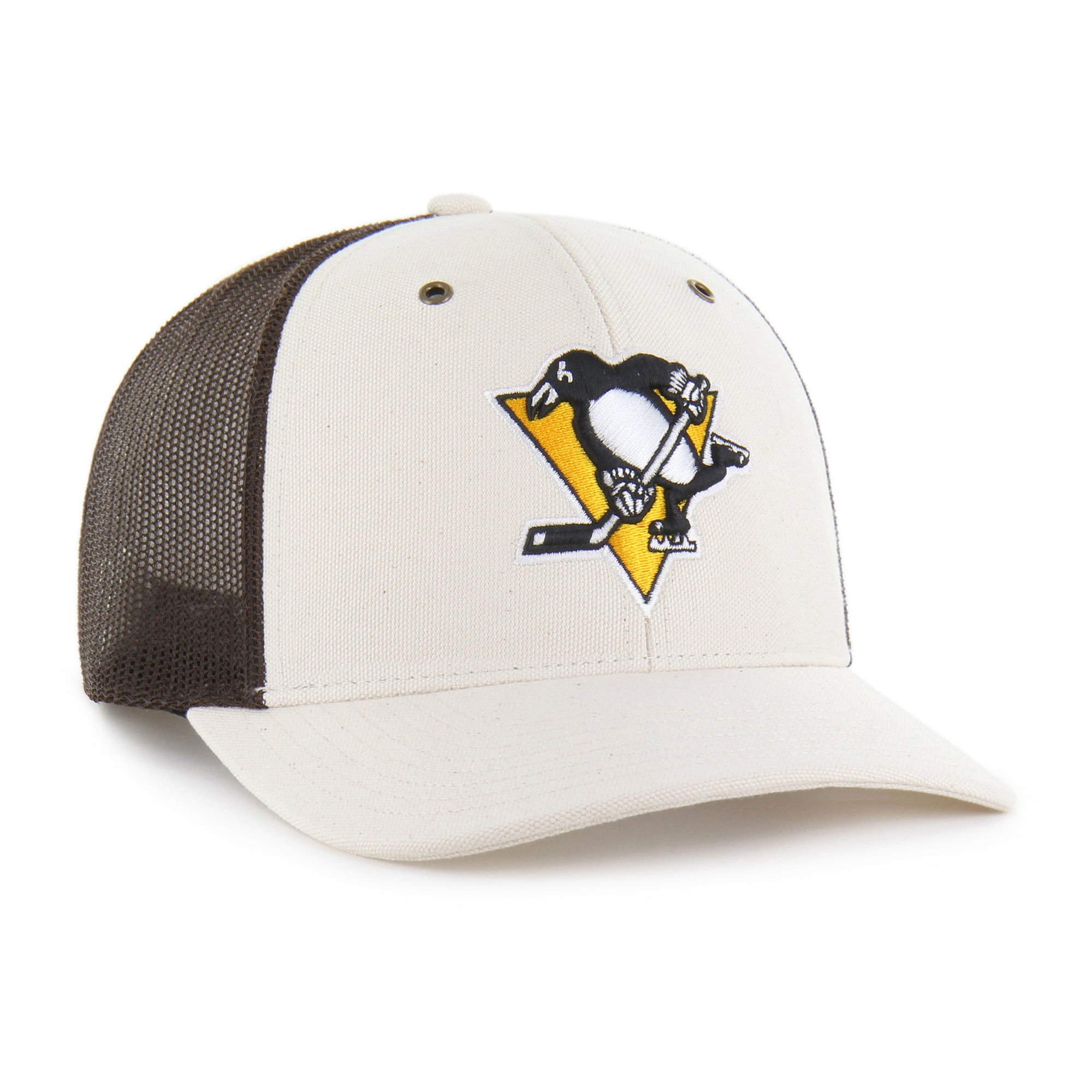 Pittsburgh Penguins Carhartt Undyed '47 Trucker