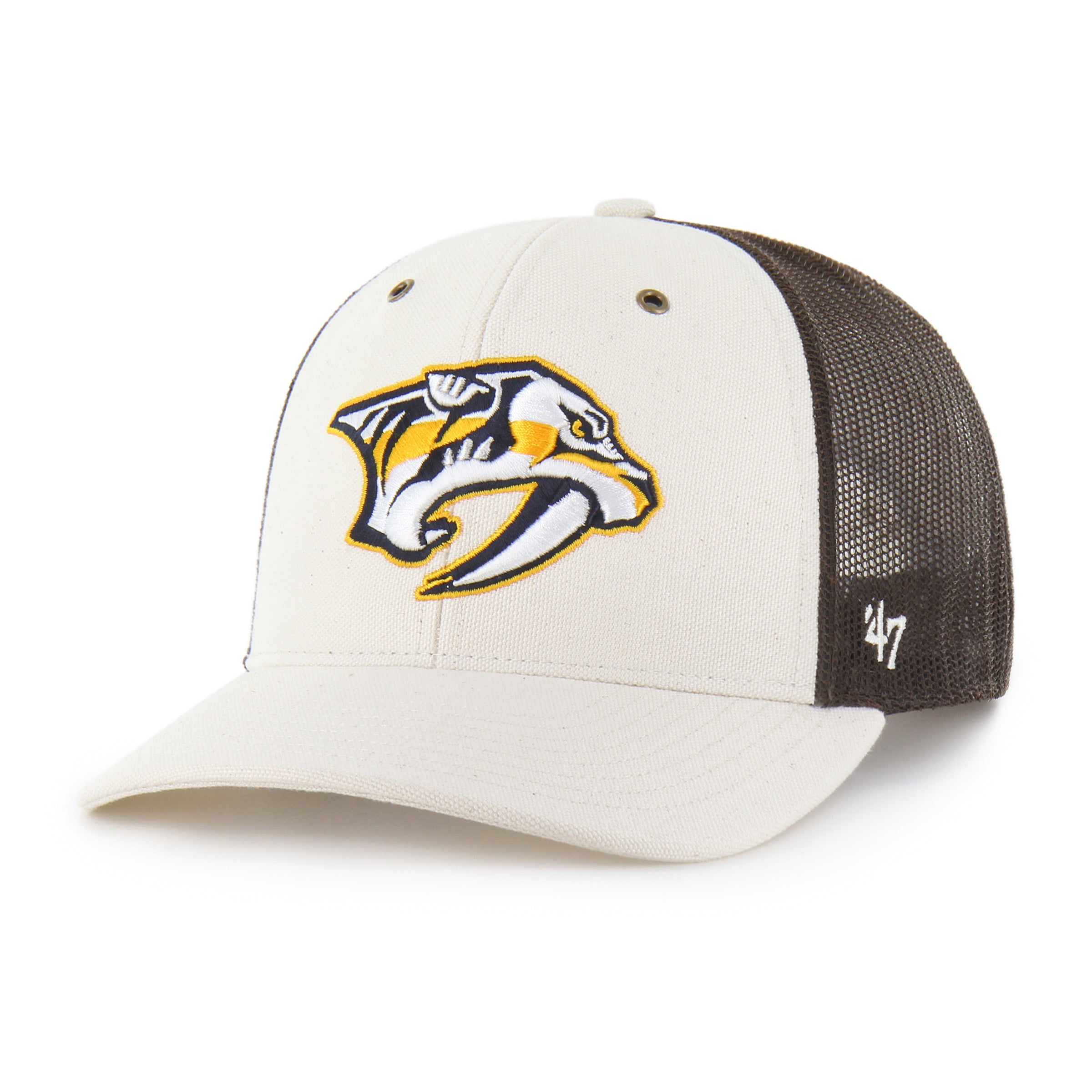 Nashville Predators Carhartt Undyed '47 Trucker - Natural
