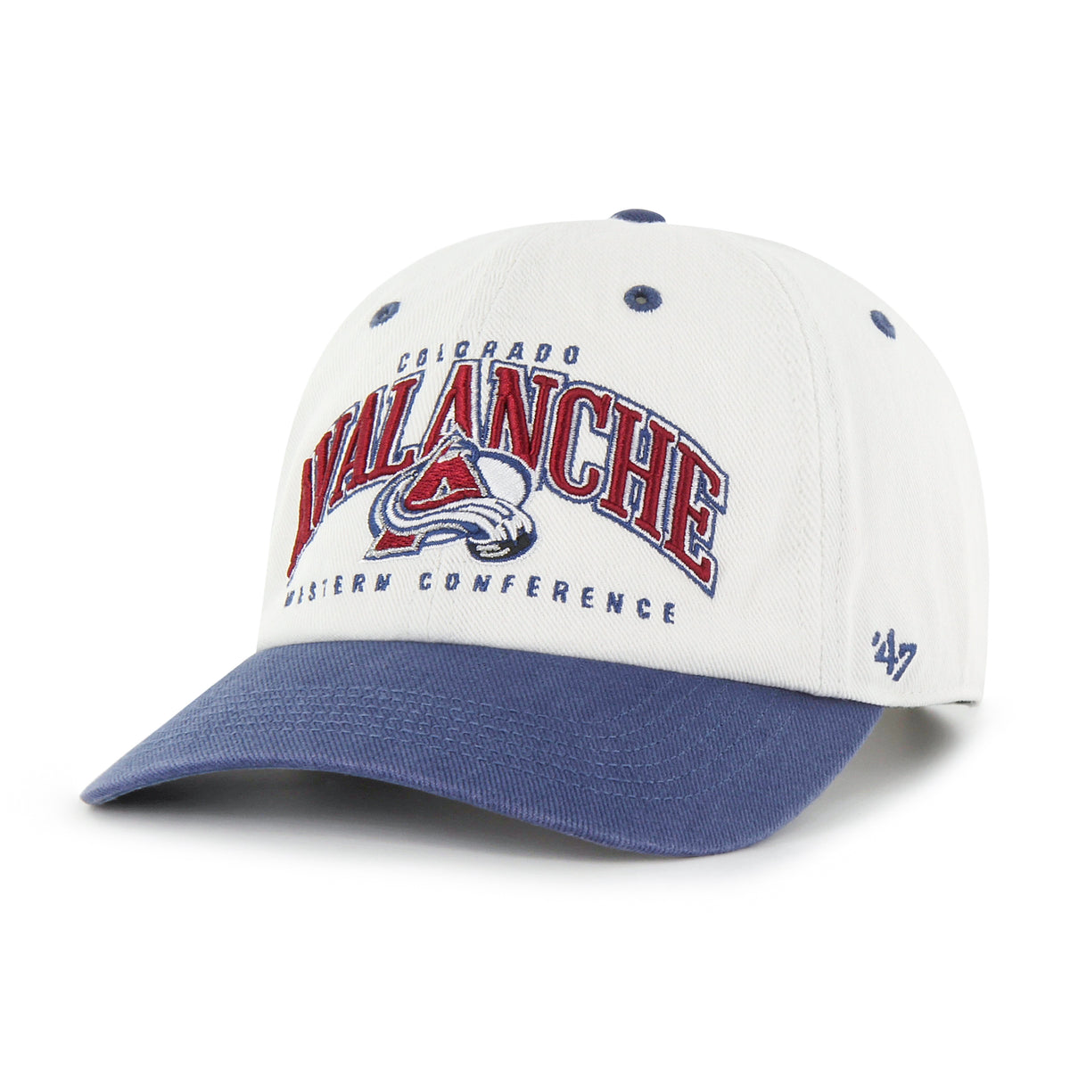 COLORADO AVALANCHE VINTAGE RETRO FREEZE '47 CLEAN UP MF MID FIT