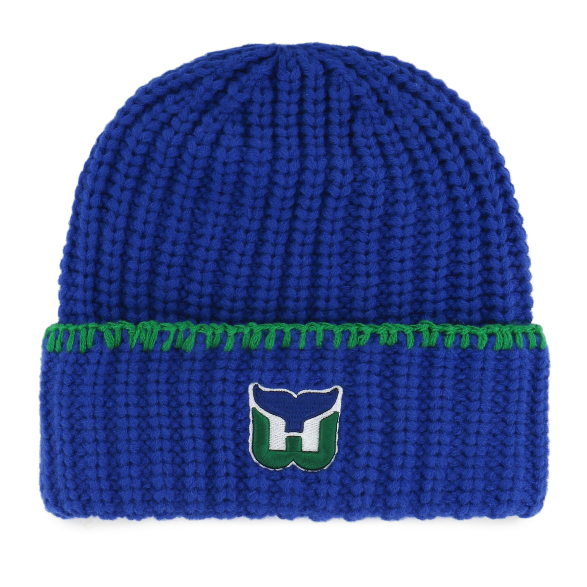 HARTFORD WHALERS VINTAGE BLANKET STITCH '47 CUFF KNIT