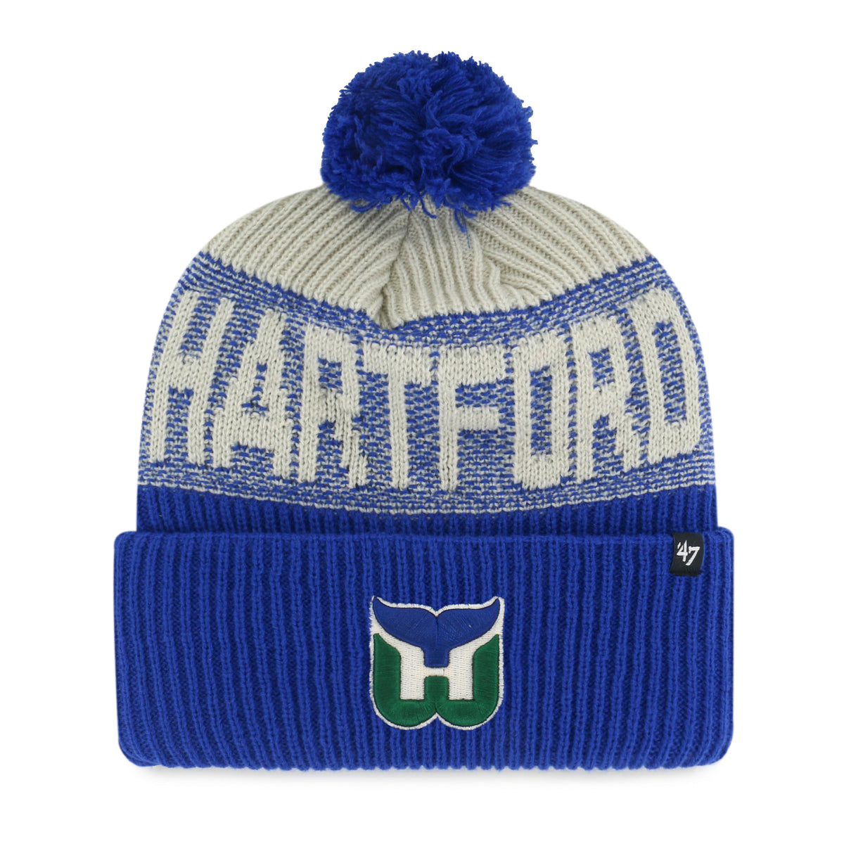 HARTFORD WHALERS VINTAGE BONE CHILL '47 CUFF KNIT
