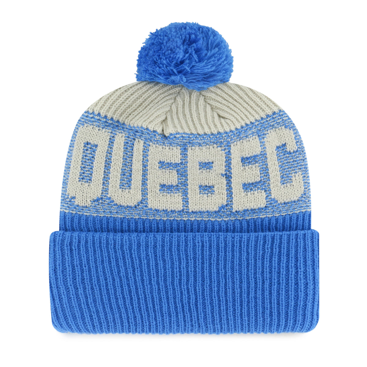 QUEBEC NORDIQUES VINTAGE BONE CHILL '47 CUFF KNIT