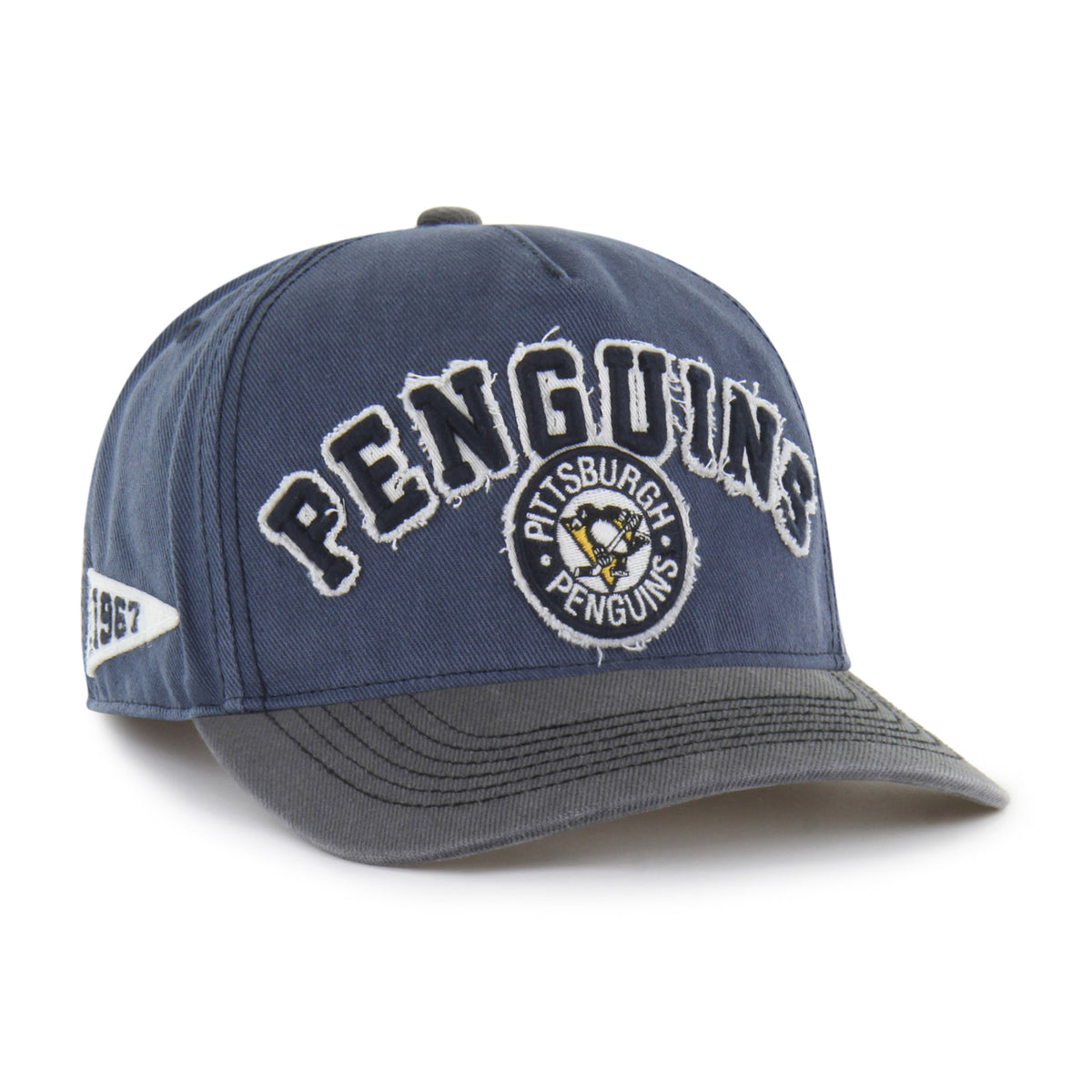 PITTSBURGH PENGUINS VINTAGE CALDERWOOD '47 HITCH RF RELAXED FIT