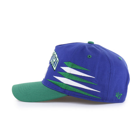 HARTFORD WHALERS VINTAGE DIAMOND CUT '47 HITCH