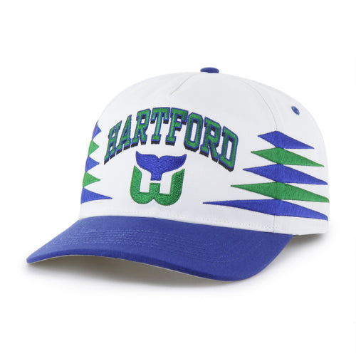 HARTFORD WHALERS VINTAGE DIAMOND CUT '47 HITCH