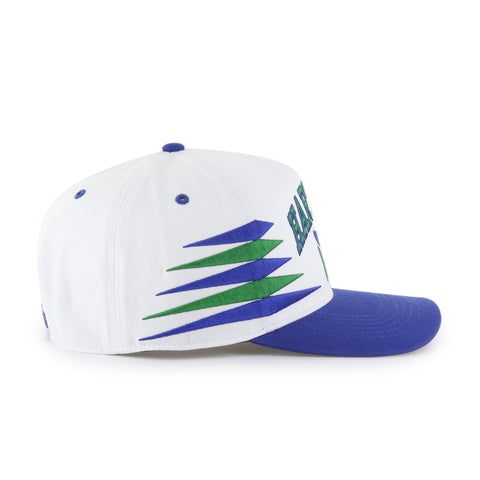 HARTFORD WHALERS VINTAGE DIAMOND CUT '47 HITCH