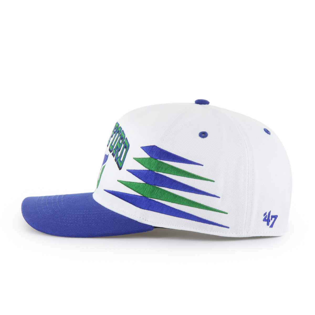 HARTFORD WHALERS VINTAGE DIAMOND CUT '47 HITCH