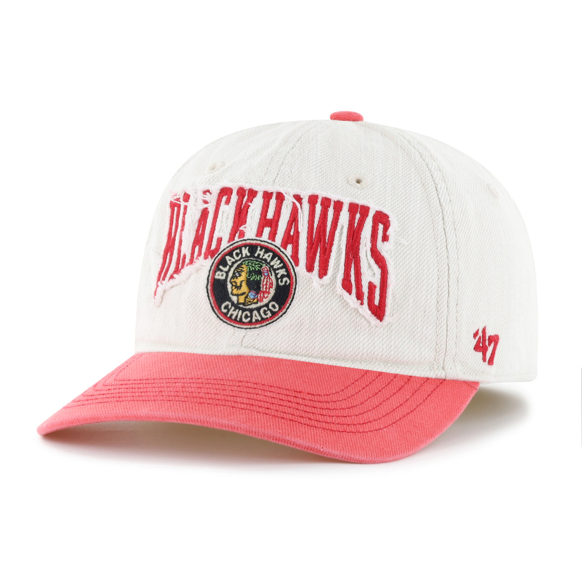 CHICAGO BLACKHAWKS VINTAGE GROTON '47 FRANCHISE LS