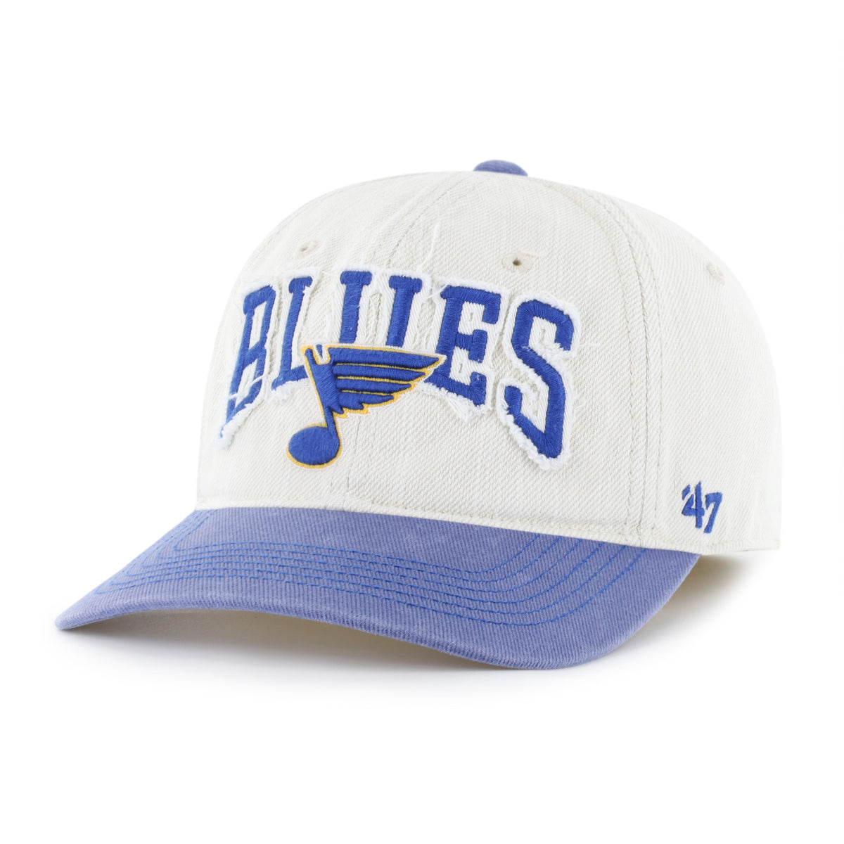 ST LOUIS BLUES VINTAGE GROTON '47 FRANCHISE LS