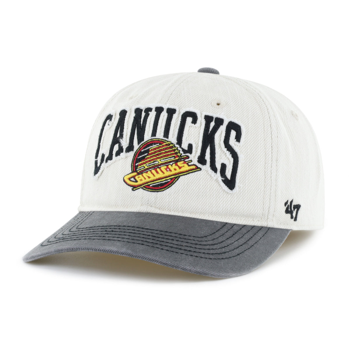 VANCOUVER CANUCKS VINTAGE GROTON '47 FRANCHISE LS