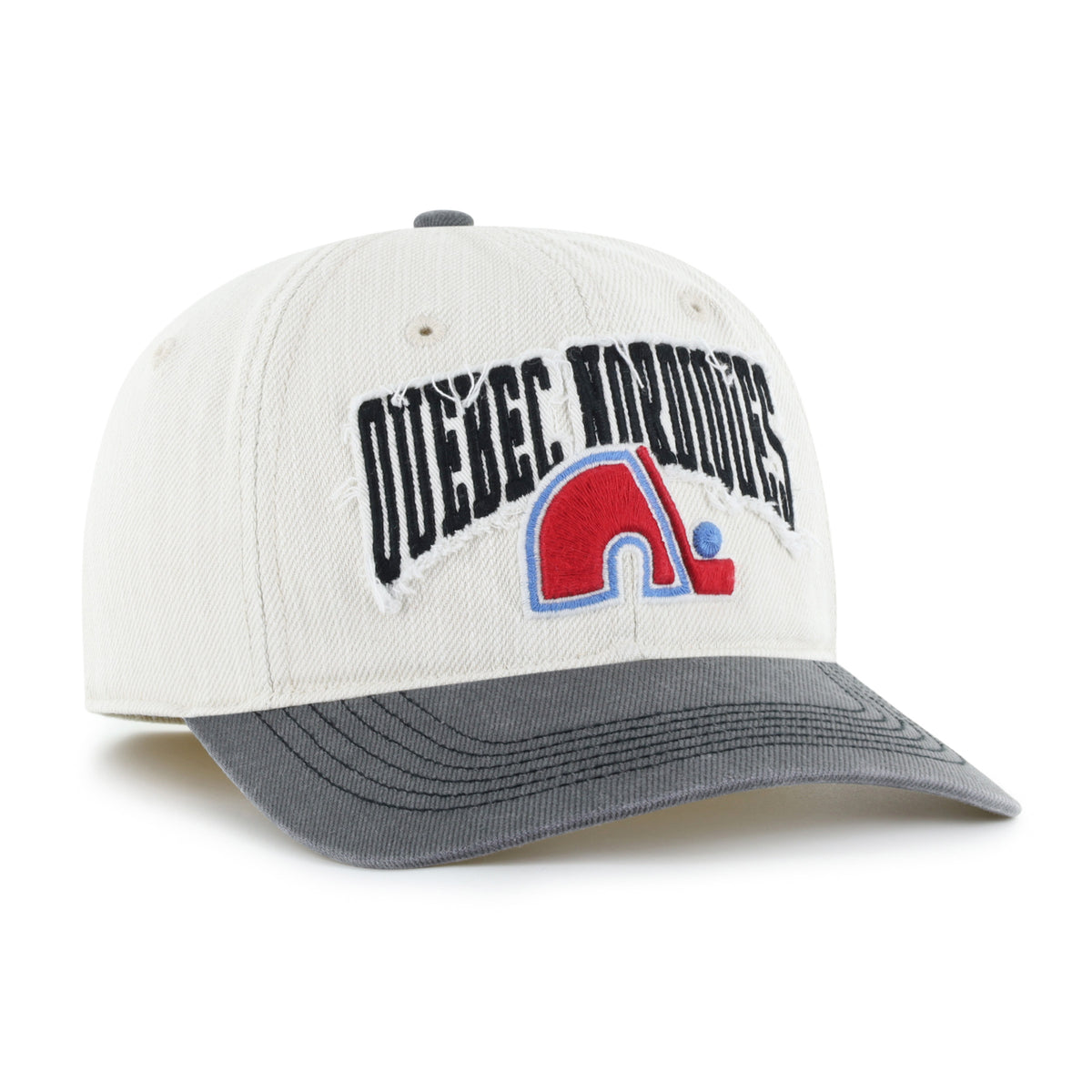 QUEBEC NORDIQUES VINTAGE GROTON '47 FRANCHISE LS