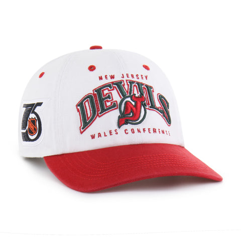 NEW JERSEY DEVILS VINTAGE RETRO FREEZE '47 CLEAN UP MF MID FIT