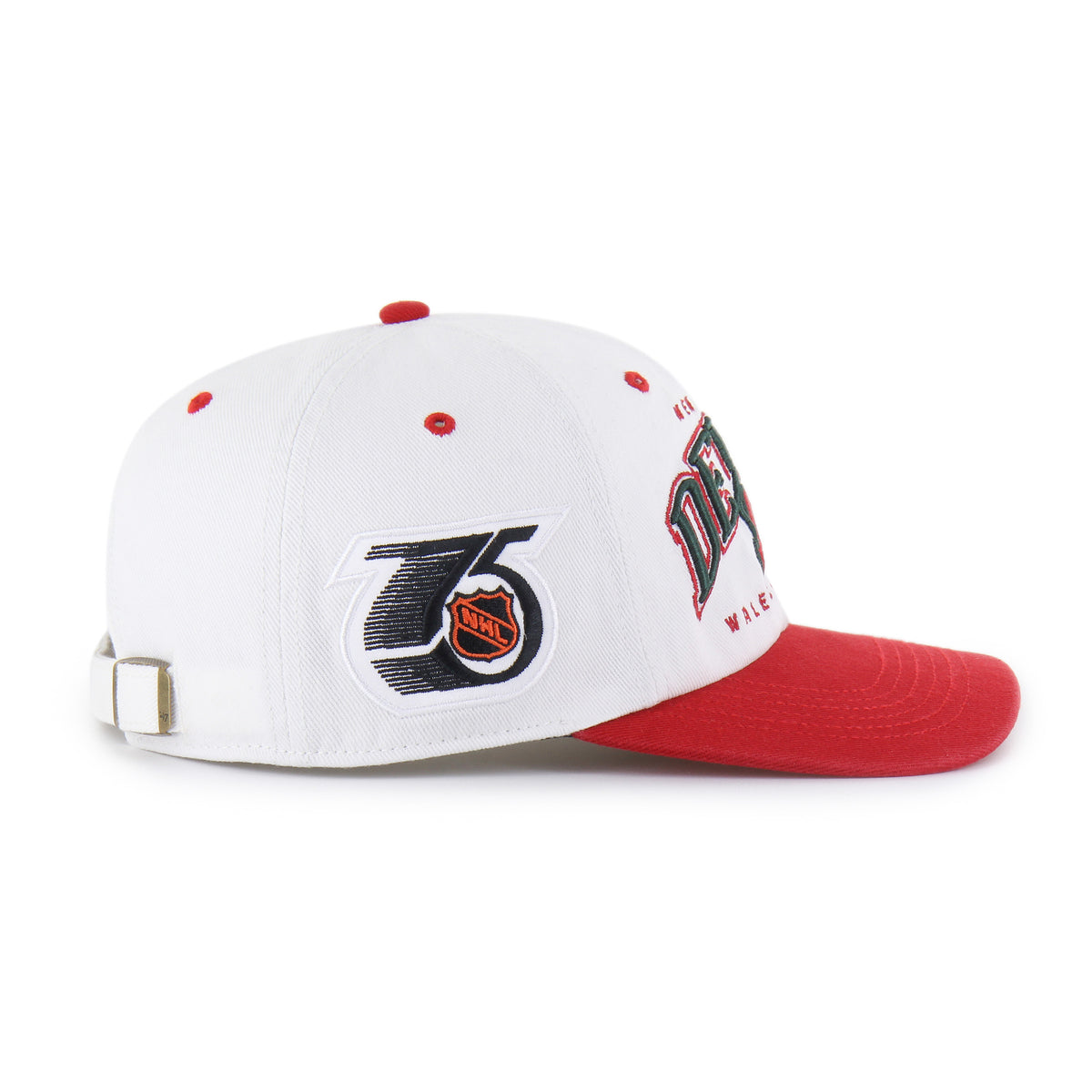 NEW JERSEY DEVILS VINTAGE RETRO FREEZE '47 CLEAN UP MF MID FIT