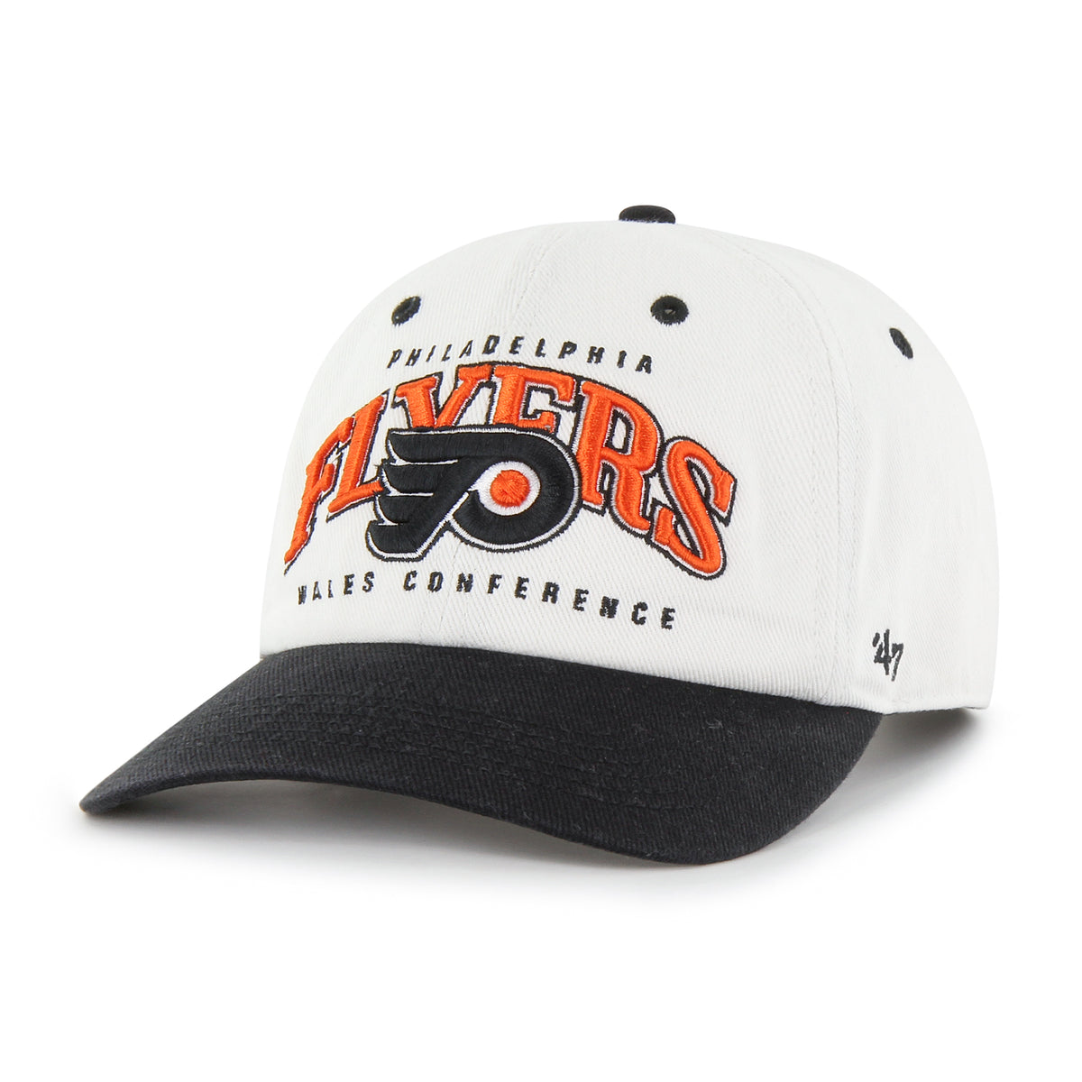 PHILADELPHIA FLYERS VINTAGE RETRO FREEZE '47 CLEAN UP MF MID FIT