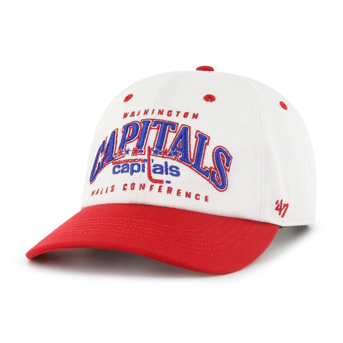 WASHINGTON CAPITALS VINTAGE RETRO FREEZE '47 CLEAN UP MF MID FIT