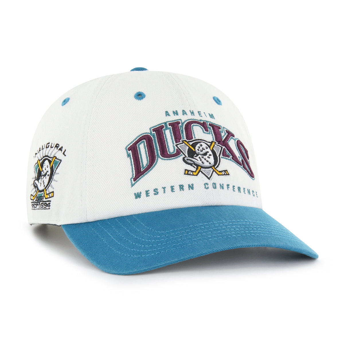 ANAHEIM DUCKS VINTAGE RETRO FREEZE '47 CLEAN UP MF MID FIT
