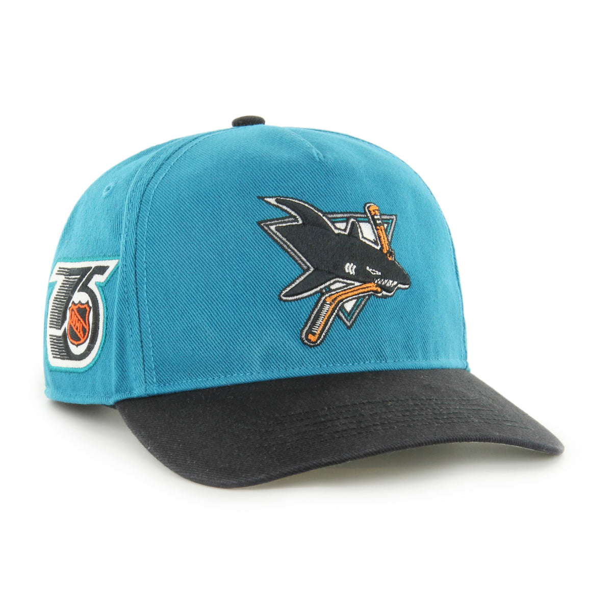 SAN JOSE SHARKS VINTAGE RETRO FREEZE '47 HITCH