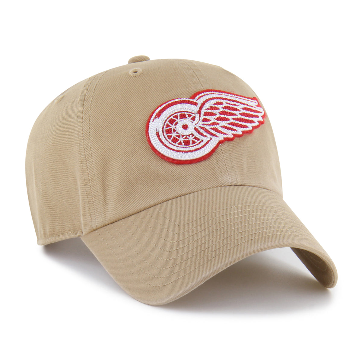 DETROIT RED WINGS VINTAGE SMALL BACK SHIELD '47 CLEAN UP
