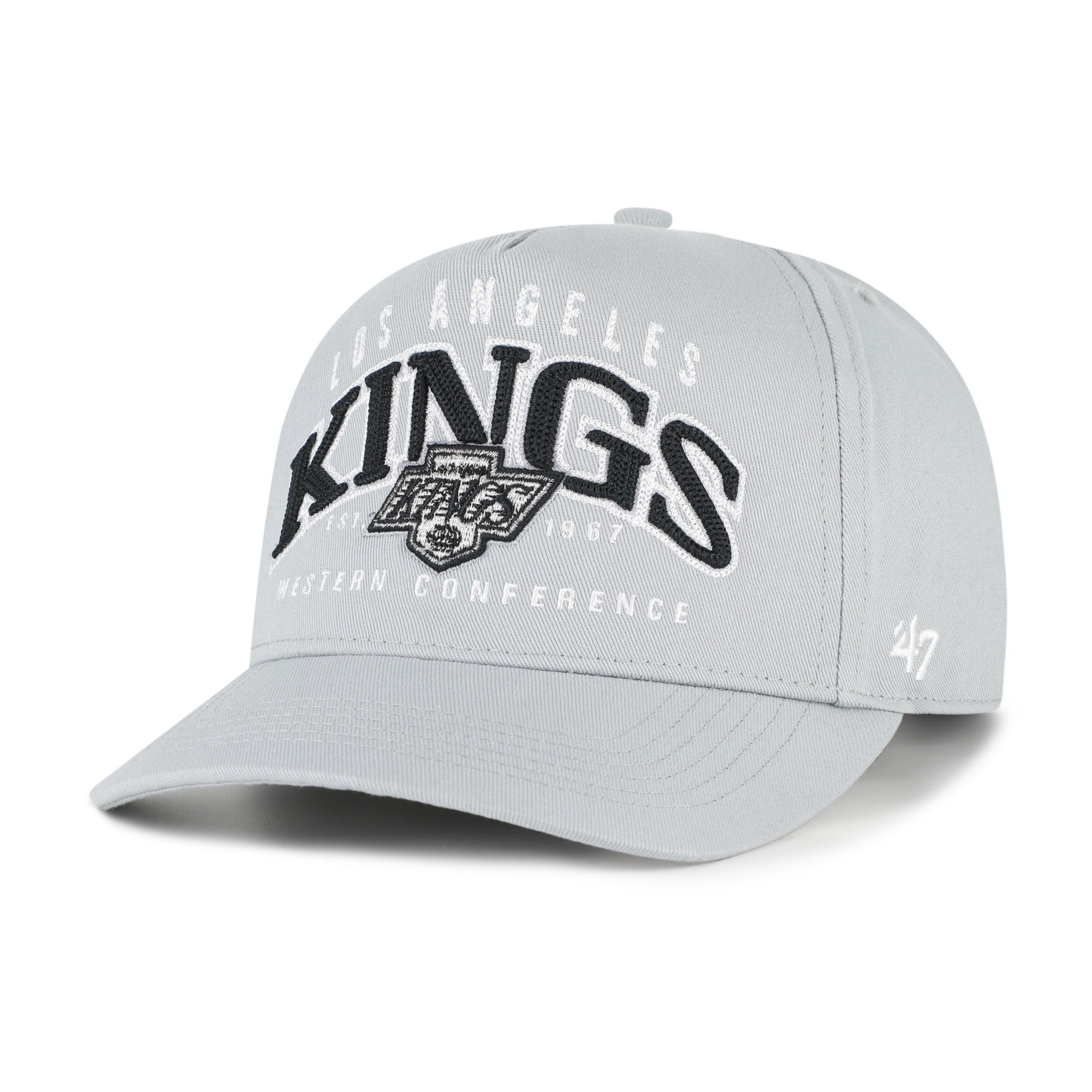LOS ANGELES KINGS VINTAGE SMALL BACK SHIELD '47 HITCH