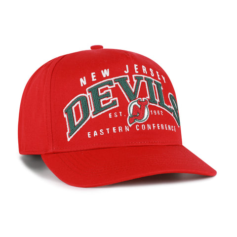 NEW JERSEY DEVILS VINTAGE SMALL BACK SHIELD '47 HITCH
