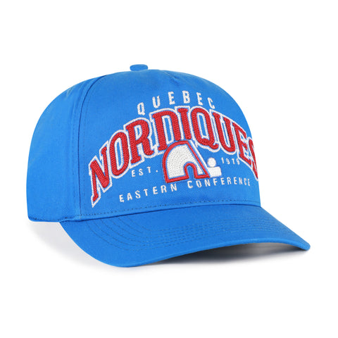 QUEBEC NORDIQUES VINTAGE SMALL BACK SHIELD '47 HITCH