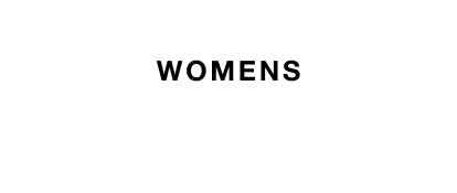 Black text 'WOMENS' on a white background