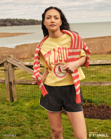 BOSTON RED SOX COOPERSTOWN SHALE '47 MONTAUK CROP TEE WOMENS