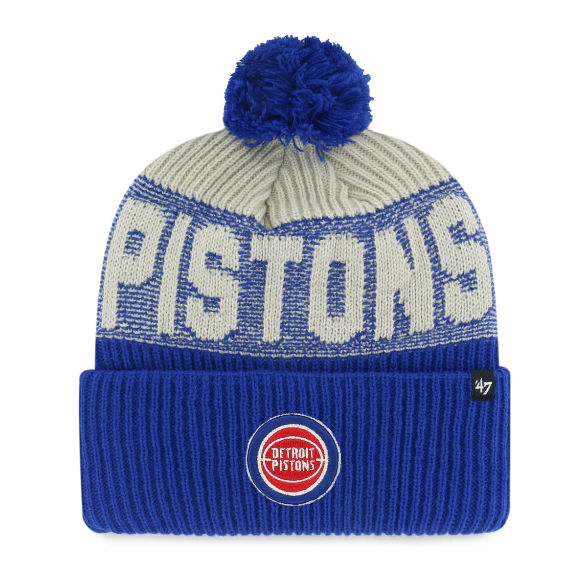 DETROIT PISTONS BONE CHILL '47 CUFF KNIT