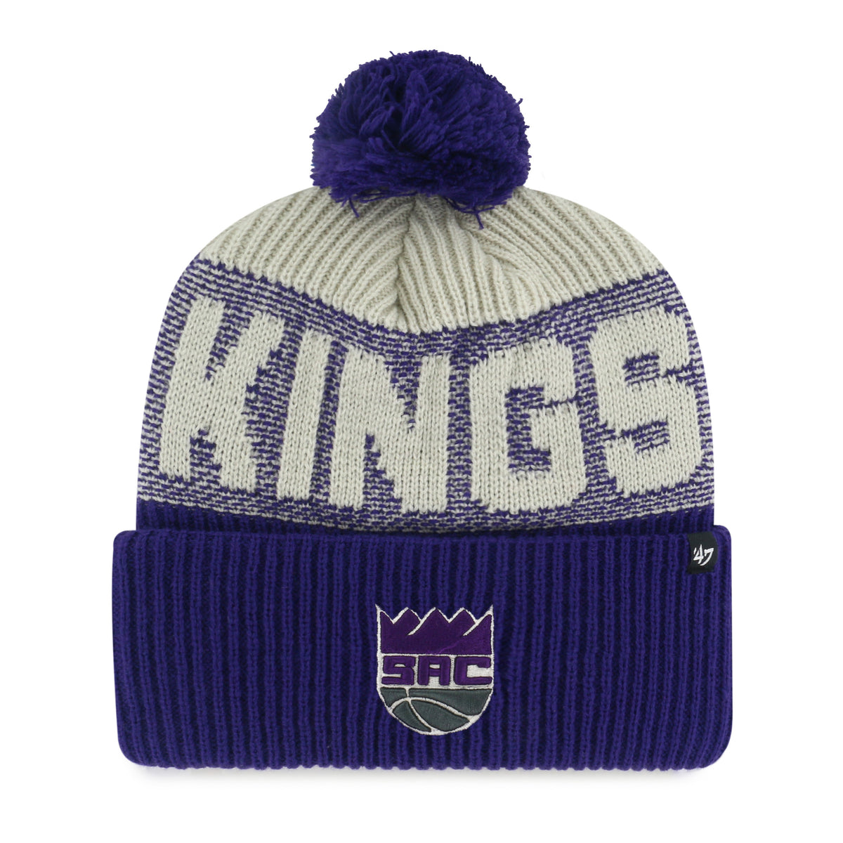 SACRAMENTO KINGS BONE CHILL '47 CUFF KNIT