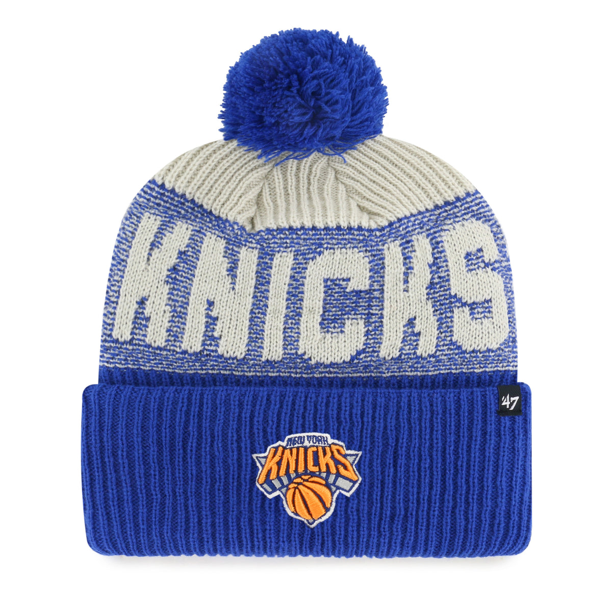 NEW YORK KNICKS BONE CHILL '47 CUFF KNIT