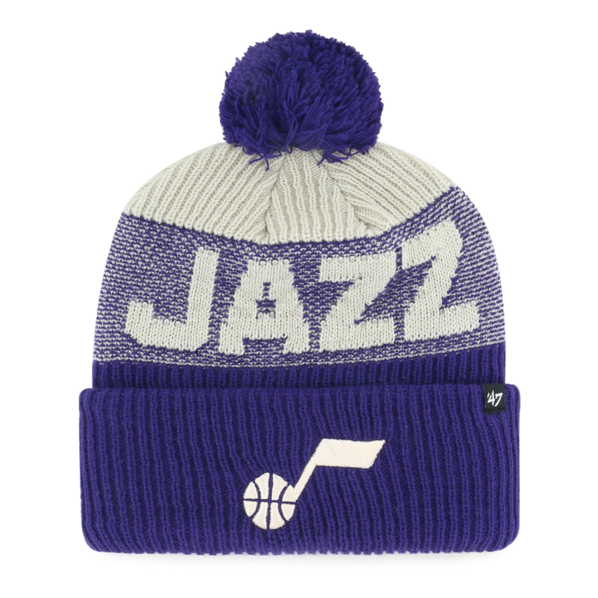 UTAH JAZZ BONE CHILL '47 CUFF KNIT
