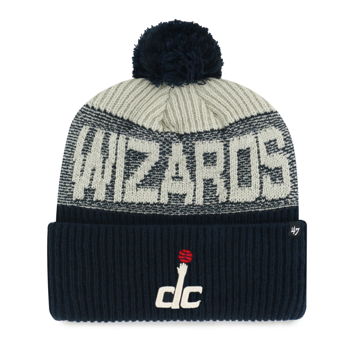 WASHINGTON WIZARDS BONE CHILL '47 CUFF KNIT