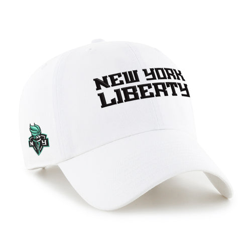 NEW YORK LIBERTY BALLPARK SCRIPT SHOT '47 CLEAN UP