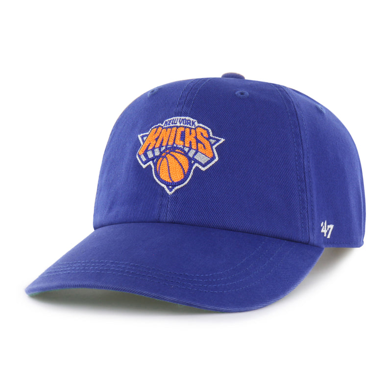 NEW YORK KNICKS CHAIN SIDE STITCH '47 CLEAN UP LONG VISOR