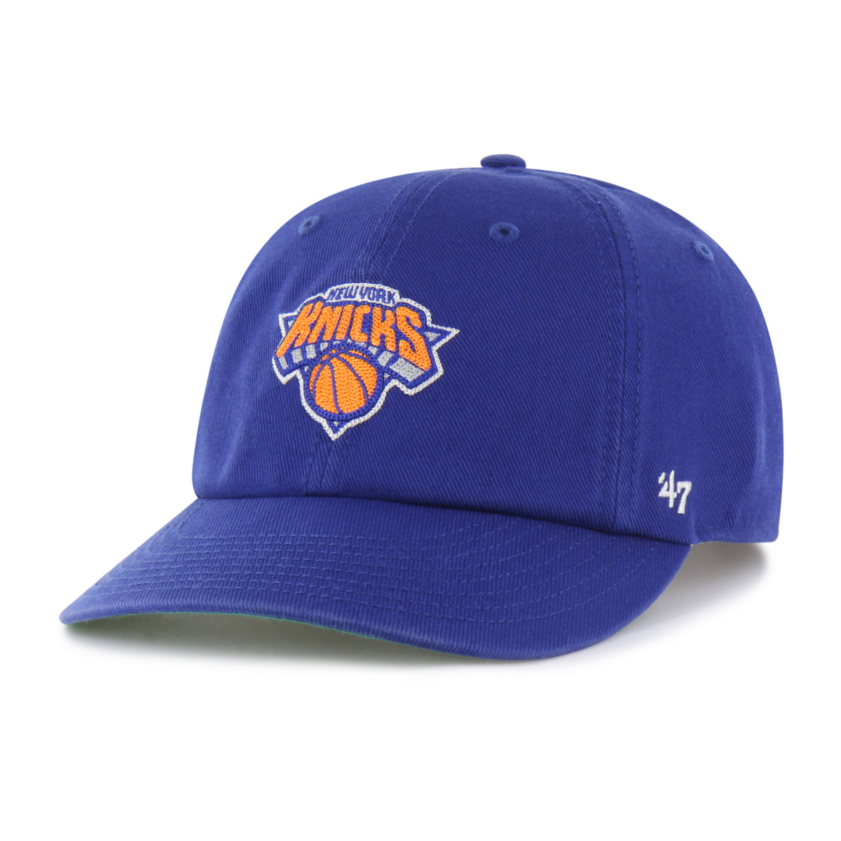 NEW YORK KNICKS CHAIN SIDE STITCH '47 CLEAN UP ROUND VISOR