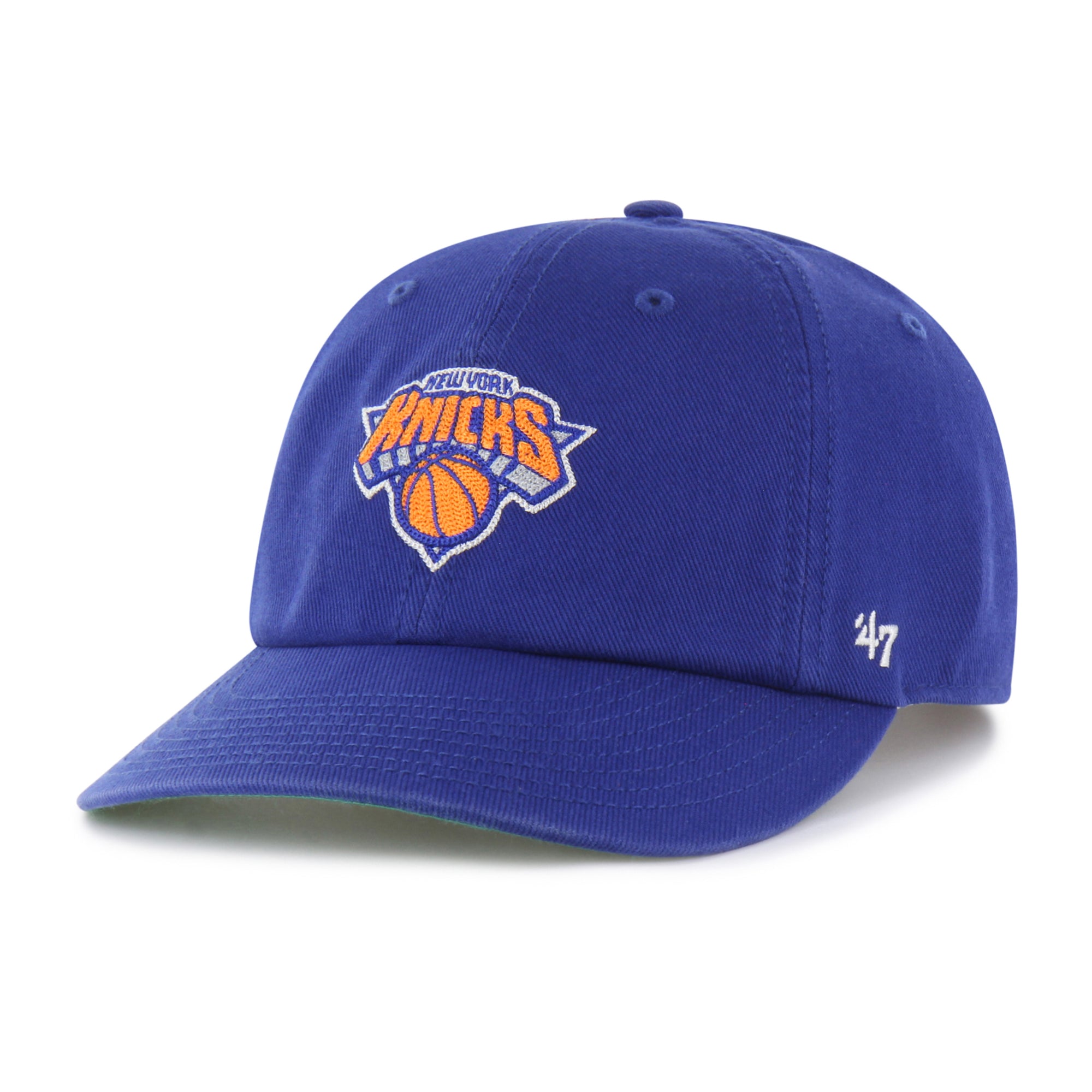 NEW YORK KNICKS CHAIN SIDE STITCH '47 CLEAN UP ROUND VISOR