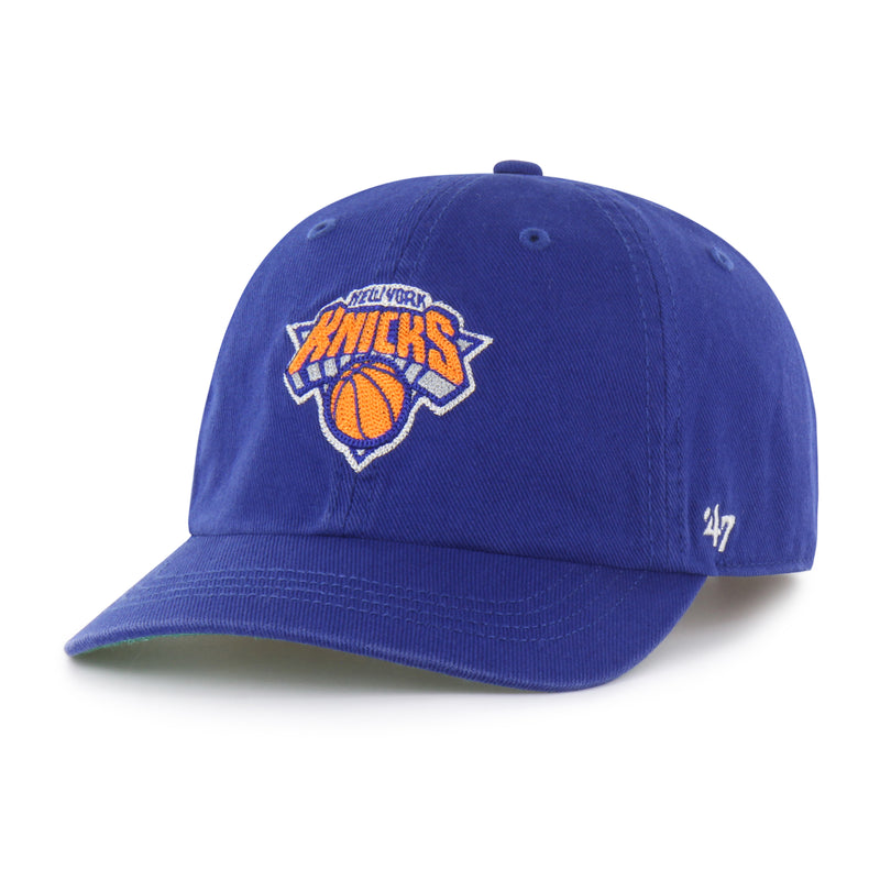 NEW YORK KNICKS CHAIN SIDE STITCH '47 CLEAN UP SHORT VISOR