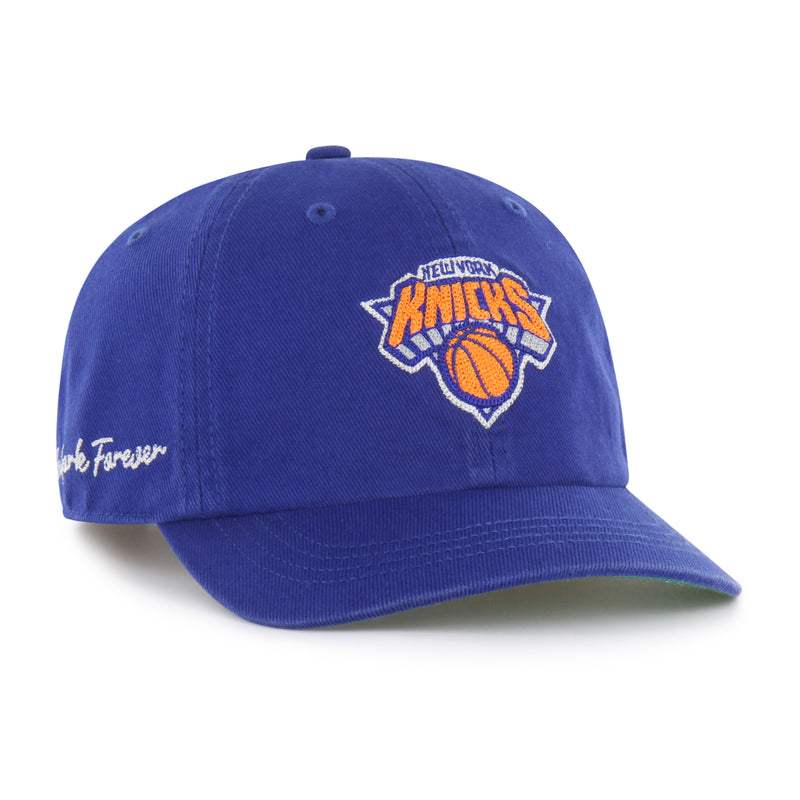 NEW YORK KNICKS CHAIN SIDE STITCH '47 CLEAN UP SHORT VISOR
