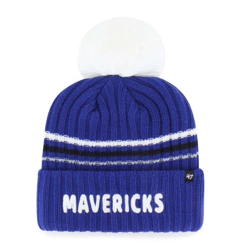 DALLAS MAVERICKS FUZZY SCRIPT '47 CUFF KNIT