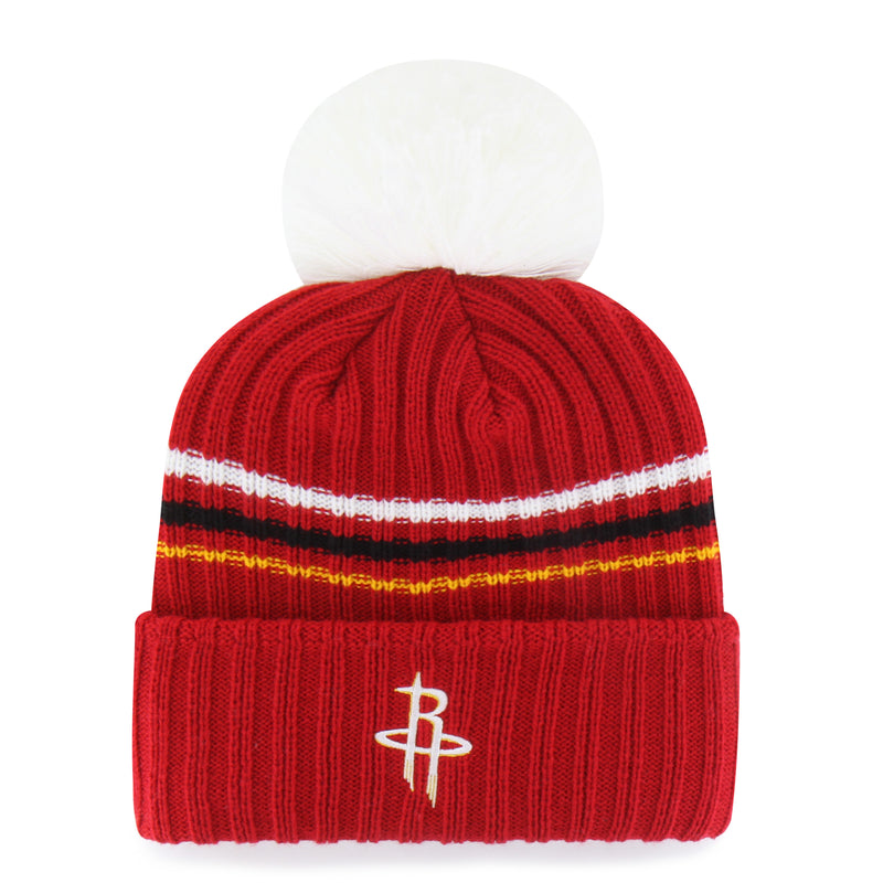 HOUSTON ROCKETS FUZZY SCRIPT 47 CUFF KNIT