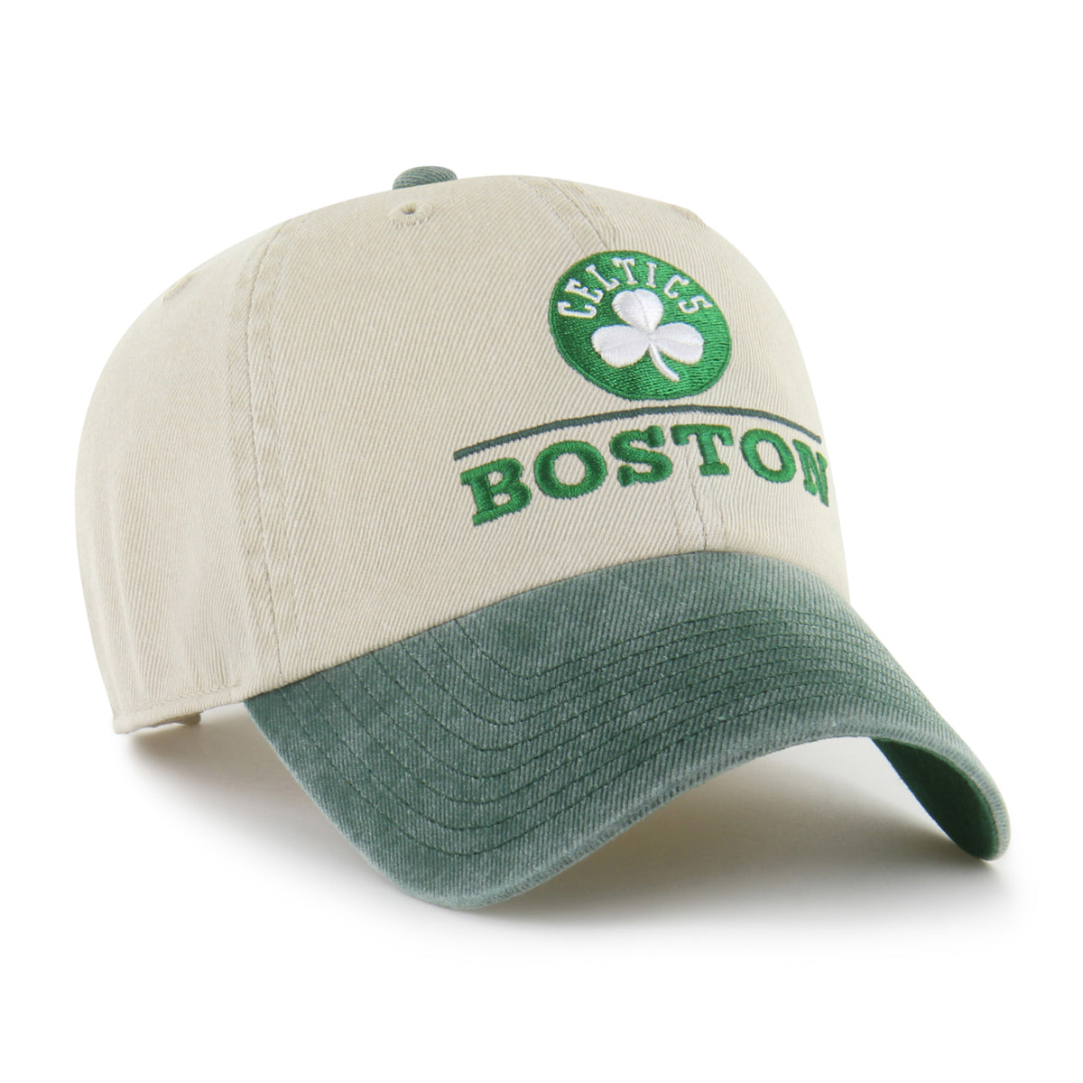 BOSTON CELTICS LOGO LINE TWO TONE '47 CLEAN UP