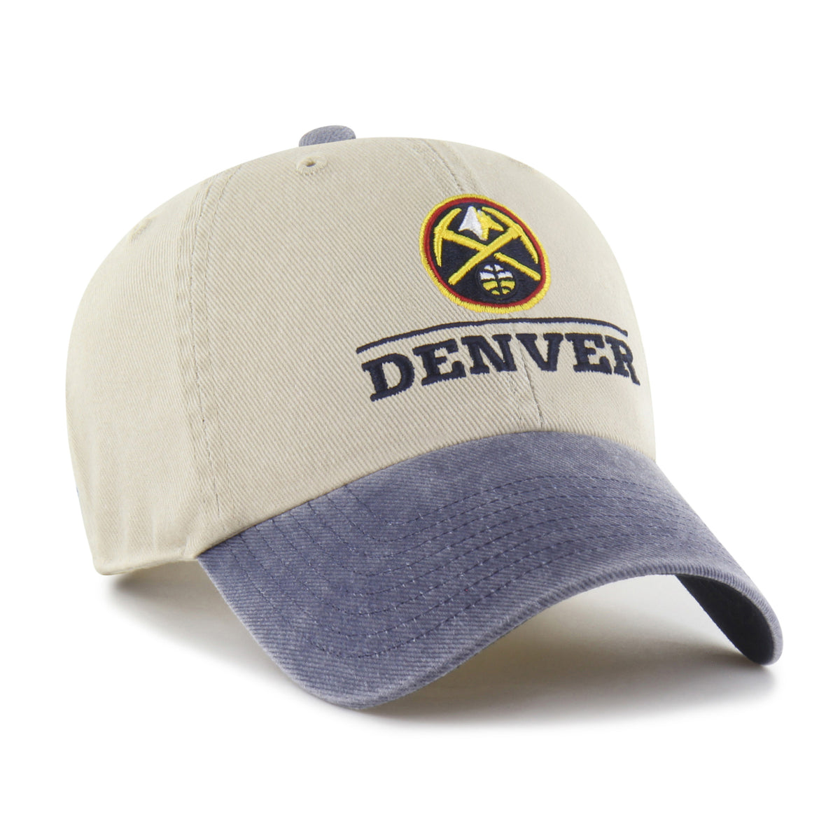 DENVER NUGGETS LOGO LINE TWO TONE '47 CLEAN UP